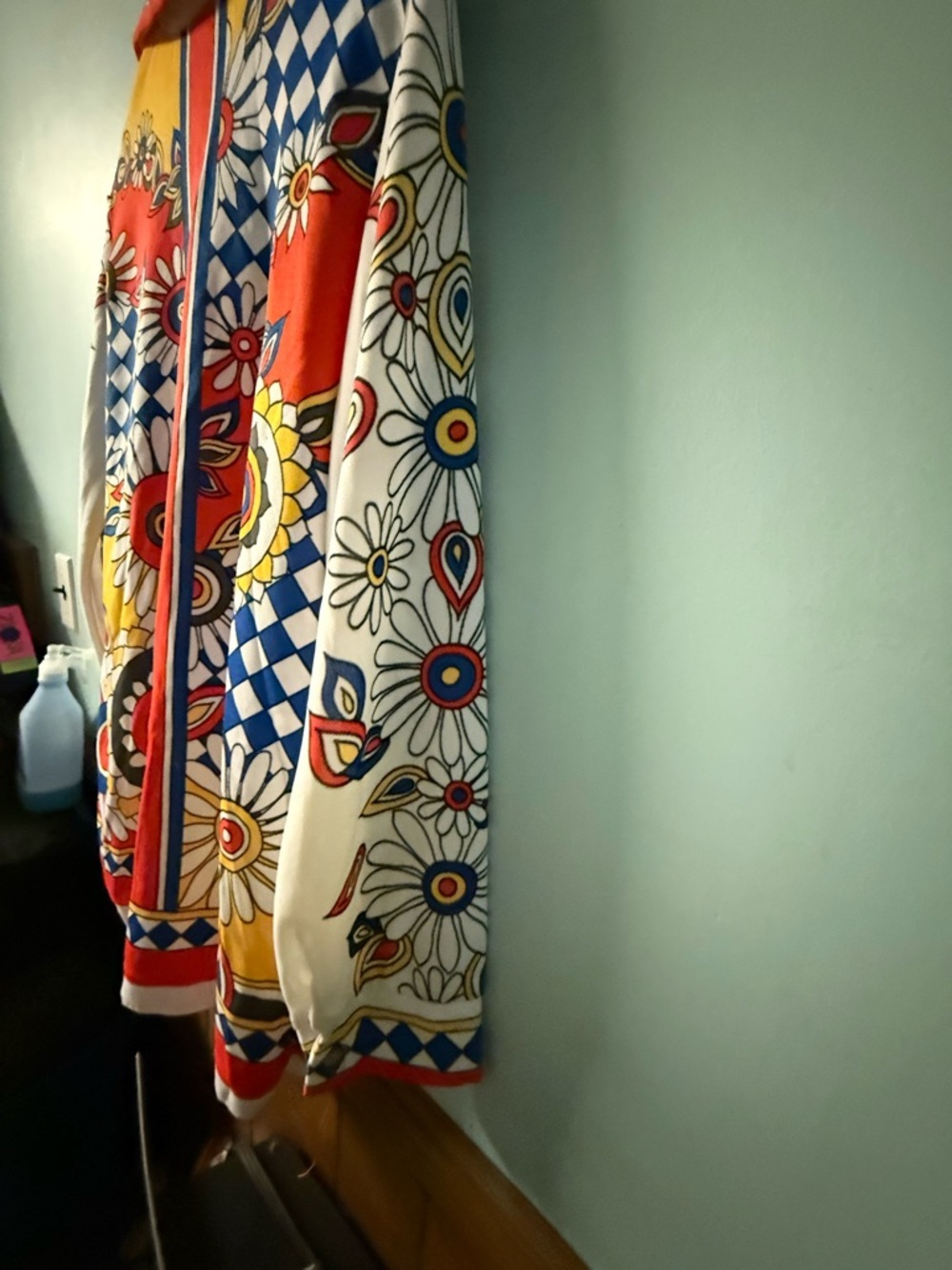 Bold Floral-Print Button Down Shirt - Multicolor - Picture 3 of 5